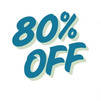 80% Off Discount