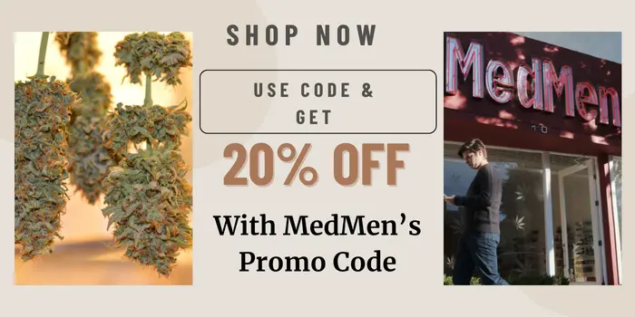 Get 20 OFF with MedMen’s promo code
