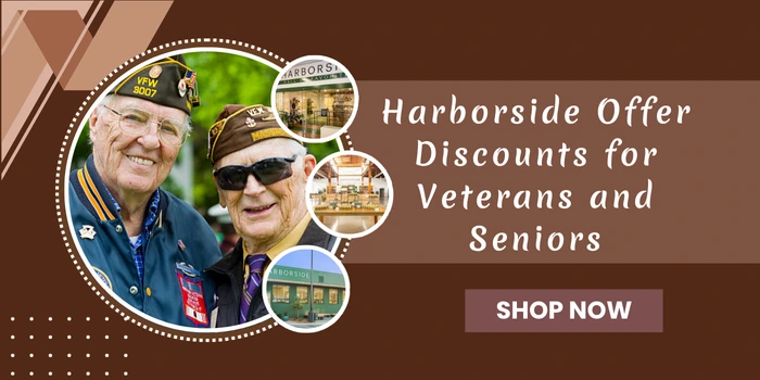 Harborside Offer Discounts for Veterans and Seniors