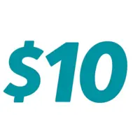 $10 off